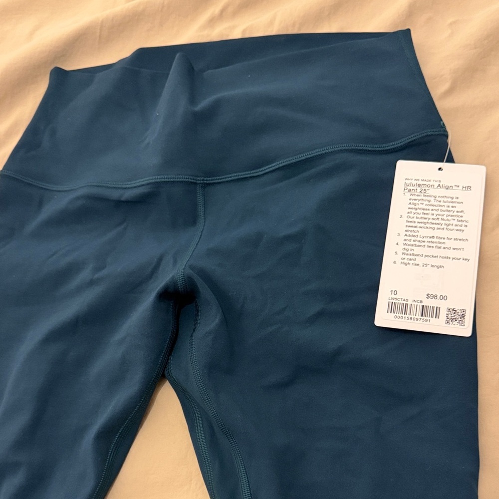 Lululemon Athletica Teal Leggings